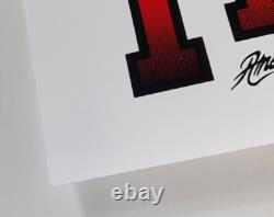 Pearl Jam Poster Print AP United Center Chicago 9/7/23 N2 Ames SIGNED & #d X/155