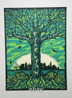 Pearl Jam Poster Print Oakland Arena CA 5/13/22 AP SIGNED & #d X/100 Silkscreen