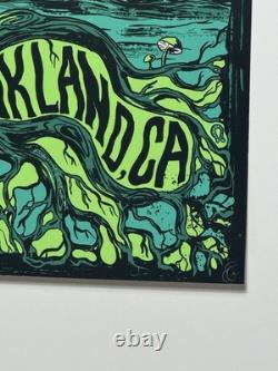 Pearl Jam Poster Print Oakland Arena CA 5/13/22 AP SIGNED & #d X/100 Silkscreen