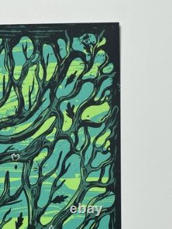 Pearl Jam Poster Print Oakland Arena CA 5/13/22 AP SIGNED & #d X/100 Silkscreen