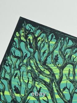 Pearl Jam Poster Print Oakland Arena CA 5/13/22 AP SIGNED & #d X/100 Silkscreen