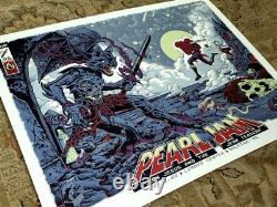 Pearl Jam Poster RALEIGH, NC AP S/N #/100 OFFICIAL Print 5/11/2025 Lenovo Center