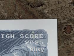 Pearl Jam Poster RALEIGH, NC AP S/N #/100 OFFICIAL Print 5/11/2025 Lenovo Center