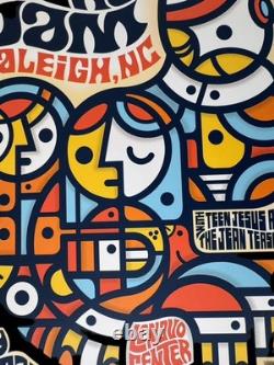 Pearl Jam Poster Raleigh Lenovo Center 5/13/25 Official AP Silkscreen S/N