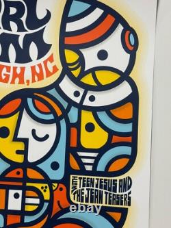 Pearl Jam Poster Raleigh Lenovo Center 5/13/25 Official AP Silkscreen S/N X/69