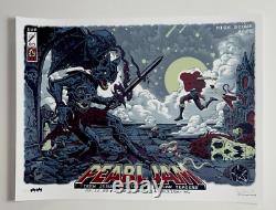 Pearl Jam Poster Raleigh NC 5/11/25 Official AP Variant Silkscreen S/N X/100