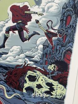 Pearl Jam Poster Raleigh NC 5/11/25 Official AP Variant Silkscreen S/N X/100