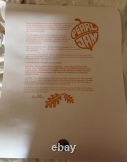 Pearl Jam Poster Raleigh North Carolina 5/13/2025 Don Pendleton Lenovo Center