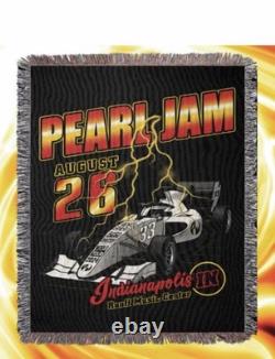 Pearl Jam Poster Ruoff Blanket 2024 Limited Edition