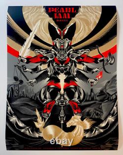 Pearl Jam Poster Sacramento CA 5/18/22 AP S/N Silkscreen X/100 COA Official