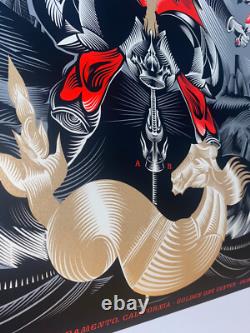 Pearl Jam Poster Sacramento CA 5/18/22 AP S/N Silkscreen X/100 COA Official