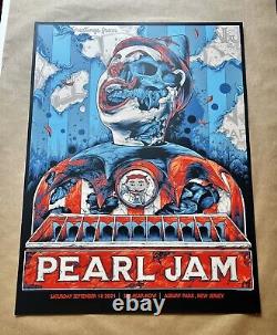 Pearl Jam Poster Sea. Hear. Now 2021 Asbury Park Ken Taylor