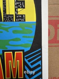 Pearl Jam Poster Seattle 1998 Ames NM