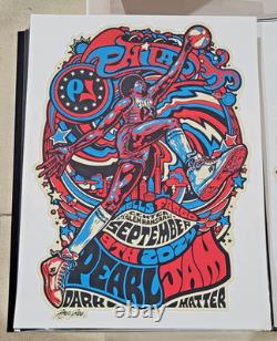 Pearl Jam Poster Sept 9 2024 Philadelphia Dr. J Ames Bros. Wells Fargo Center