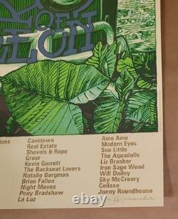 Pearl Jam Poster Signed Numbered AP By Artist Domaradzki Ohana Festival 2021