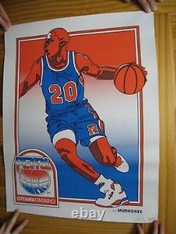 Pearl Jam Poster Signed Numbered Mudhoney Ontario Basketball Player