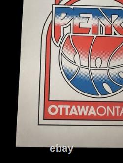 Pearl Jam Poster Signed Numbered Mudhoney Ontario Basketball Player Ames AP