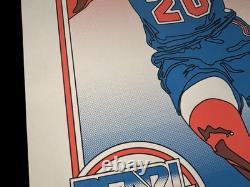 Pearl Jam Poster Signed Numbered Mudhoney Ontario Basketball Player Ames AP