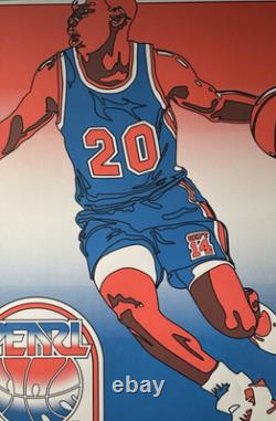Pearl Jam Poster Signed Numbered Mudhoney Ontario Basketball Player Ames AP