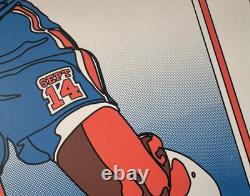 Pearl Jam Poster Signed Numbered Mudhoney Ontario Basketball Player Ames AP