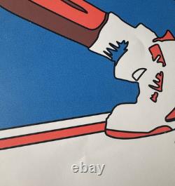 Pearl Jam Poster Signed Numbered Mudhoney Ontario Basketball Player Ames AP