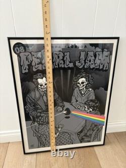 Pearl Jam Poster Tampa 2008 Framed READ MORE