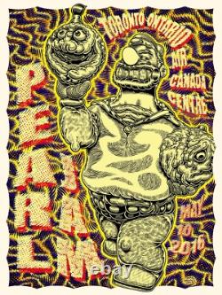Pearl Jam Poster Toronto May 10th 2016 Signed Numbered S/N