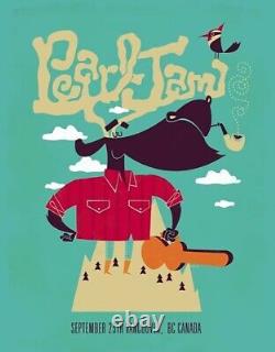 Pearl Jam Poster Vancouver Sept 25th