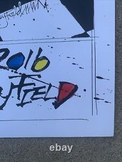 Pearl Jam Poster Wrigley Field Chicago 2016 Joey Feldman 8/20/2016 and 8/22/2016