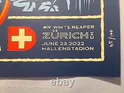 Pearl Jam Poster Zurich Switzerland 6/23/2022 Gigaton Tour Ap S/# ××/100 Price