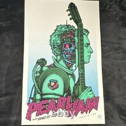 Pearl Jam Poster from Newark, NJ May, 18, 2010 Ames Bros