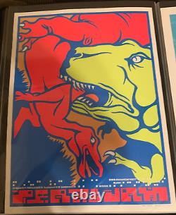 Pearl Jam Prague Katowice Ljubljana 2000 Original Poster 17.5 X 23 Ames Bros