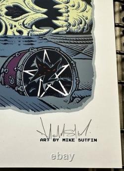 Pearl Jam Raleigh NC 2025 Concert AP Poster S/N/100 Sutfin Vedder