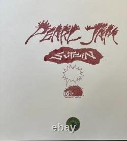 Pearl Jam Raleigh NC 2025 Concert AP Poster S/N/100 Sutfin Vedder