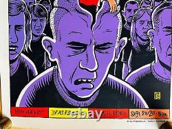 Pearl Jam Randall's Island Concert Poster Vintage Two Dimensions 1996