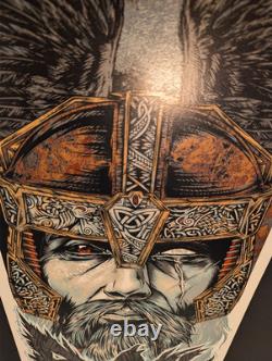 Pearl Jam Rhys Cooper Oslo Norway 2014 Show Edition Art Poster Print Vedder