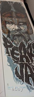 Pearl Jam Rhys Cooper Oslo Norway 2014 Show Edition Art Poster Print Vedder