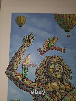 Pearl Jam Ride Fest 2016 EMEK Poster Screen Print Telluride Eddie Vedder