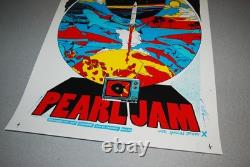 Pearl Jam Rio De Janeiro 2011 Tyler Stout Screen Print Poster Concert Event