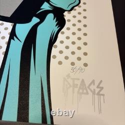 Pearl Jam Riot Act Poster Seattle 2013 DFace 24x36 rare signed