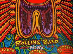 Pearl Jam Rollins Band Oct 28, 1993 San Francisco Ca Rock Concert Poster P083-po