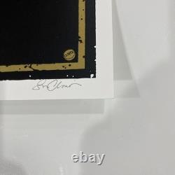 Pearl Jam SASKATOON Canada? 2011 Poster Cliver Artist Gold Edition S/N PJ20