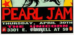 Pearl Jam SOUNDGARDEN PEARL JAM KOZIK 92 GREEN LADY POSTER! RARE Reprint