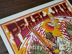 Pearl Jam SYDNEY Poster AP Signed, #/100 OFFICIAL Print 2024 ENGIE STADIUM