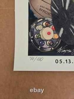 Pearl Jam Sacramento poster 5/13/24 Artist's Edition S/N Winston Smith /100