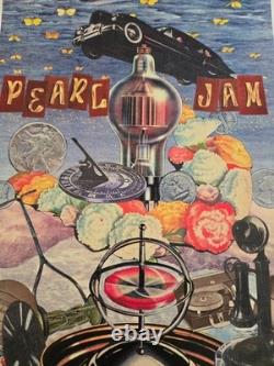 Pearl Jam Sacramento poster 5/13/24 Artist's Edition S/N Winston Smith /100