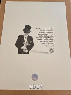 Pearl Jam Sacramento poster 5/13/24 Artist's Edition S/N Winston Smith /100