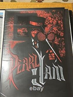 Pearl Jam Salt Lake Show Edition Poster Brad Kalusen Sept 28, 2009