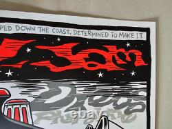Pearl Jam San Diego 2022 Concert Poster by Ward Sutton
