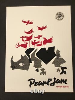 Pearl Jam Santa Barbara poster 2006 AE MINT Ames Vedder Emek Sperry Klausen AP